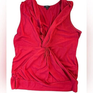 Storm Red Sleeveless Top